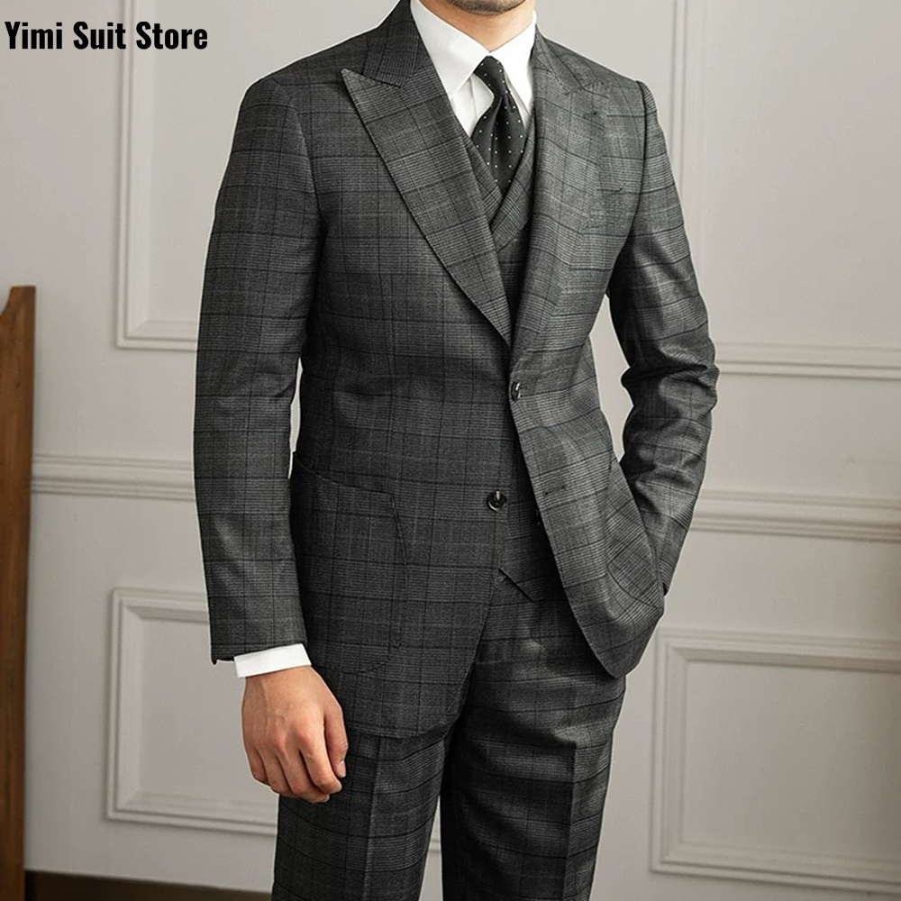 Men Formal Wear Modern - YiMinpwp-Conjunto de traje para hombre, ropa