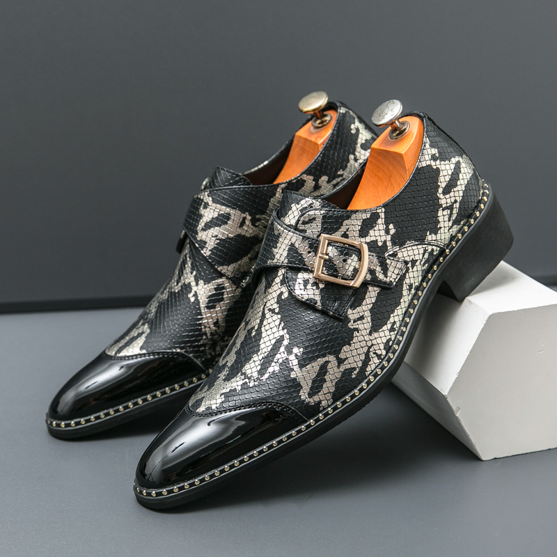 Men Formal Wear Brands - Zapatos Retro Clásicos Le Fu para