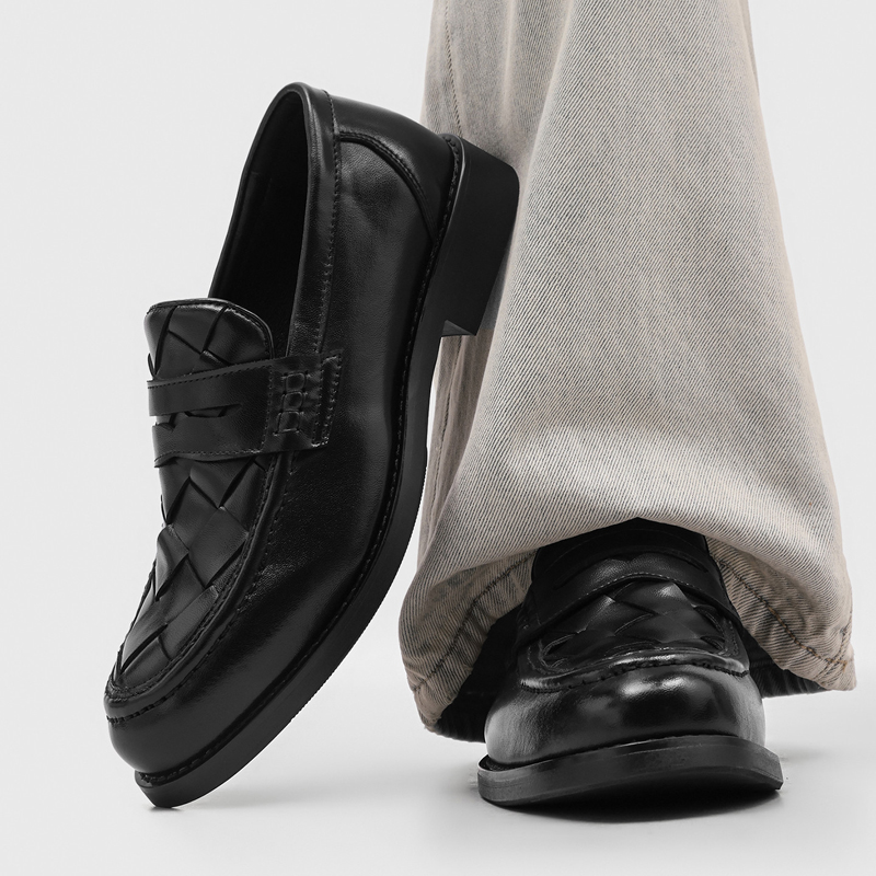 Men Formal Wear Summer - Mocasines tejidos a mano para hombre,