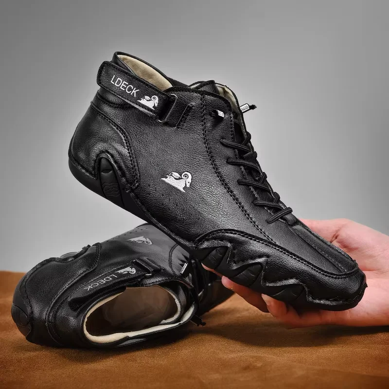 Men Formal Wear Summer - Mocasines antideslizantes para hombre, zapatos planos