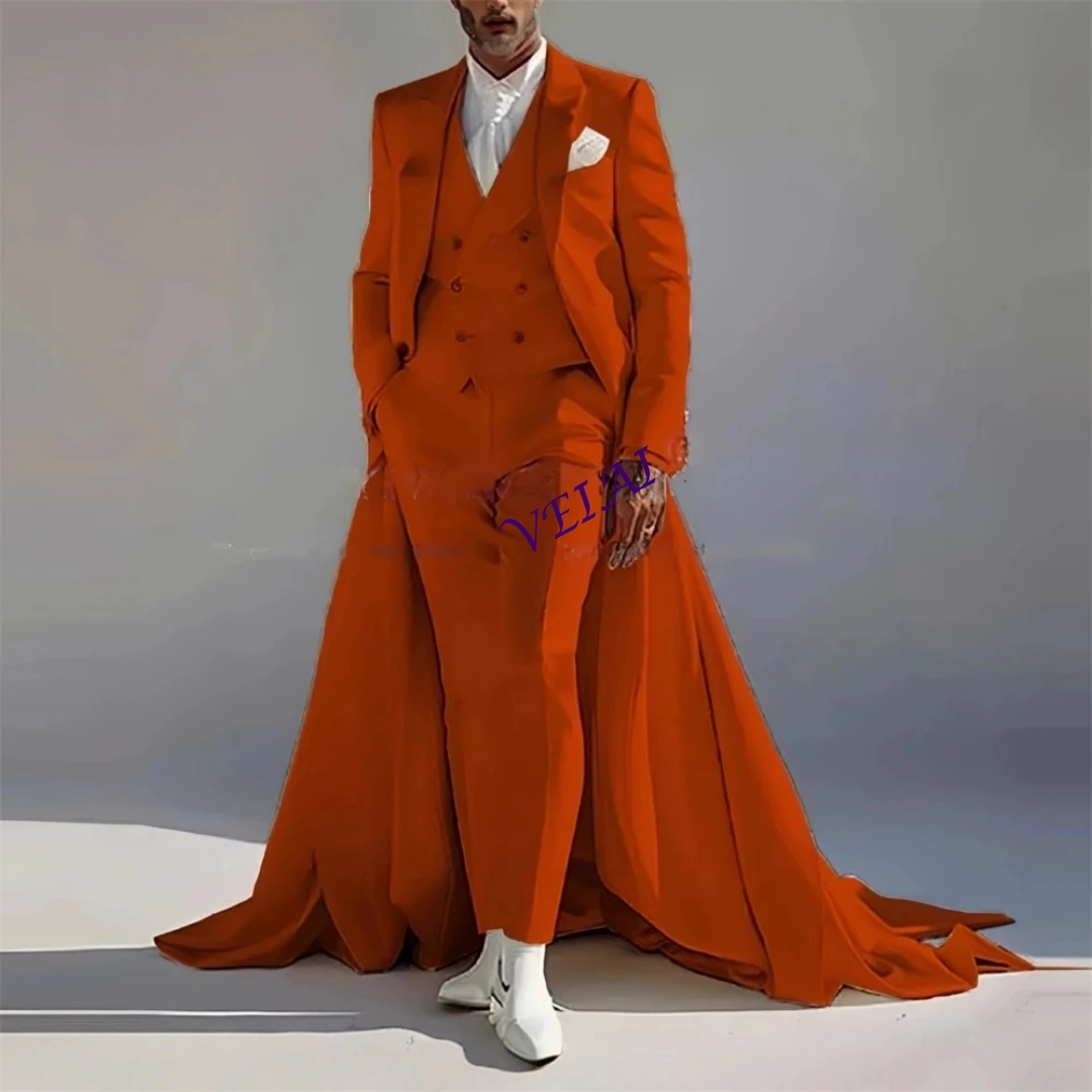 Men'S Formal Attire - Traje de tres piezas personalizado para