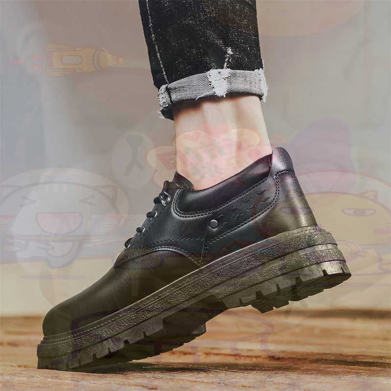 Men Formal Wear Brands - Zapatillas deportivas de cuero Natural oscuro