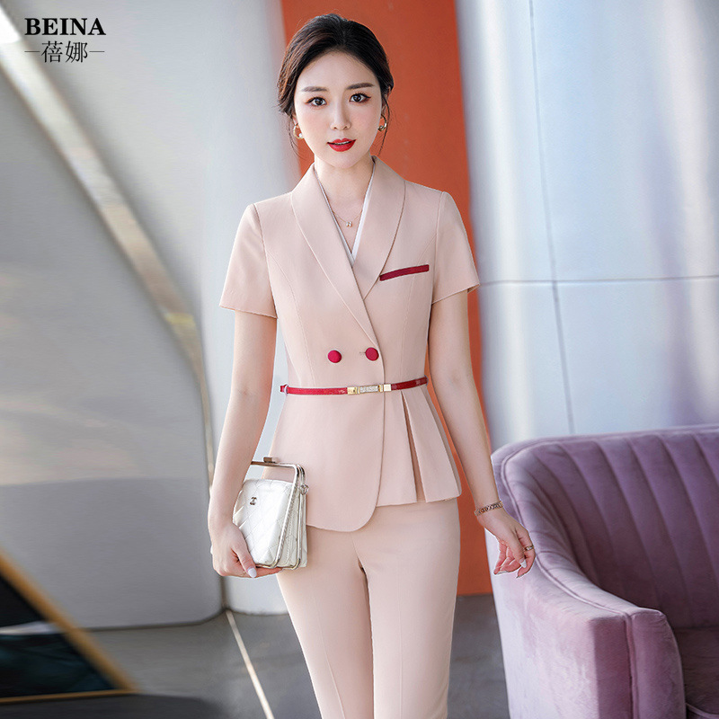 Dress Pant Flat Front - Traje profesional para mujer, elegante chaqueta