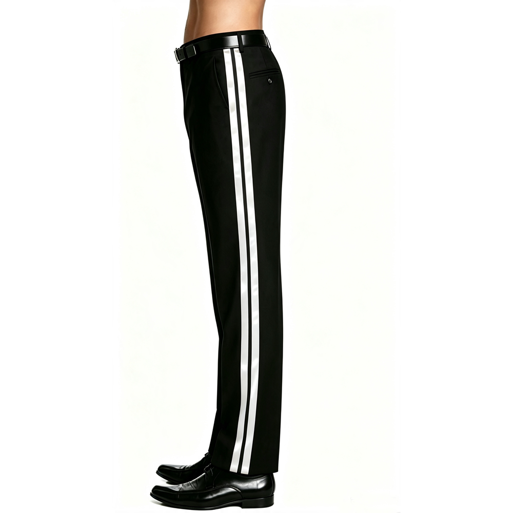 Pantalones de esmoquin para ho - Dress Pant Flat Front reseña y precio