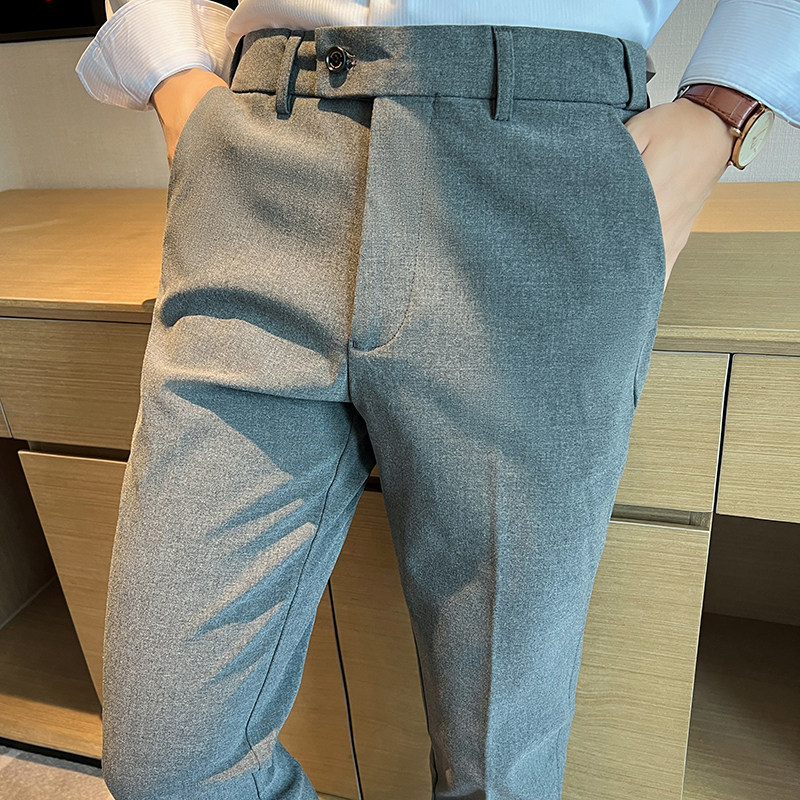 Pantalones de cintura elástica - Men'S Urban Formal Wear reseña y precio