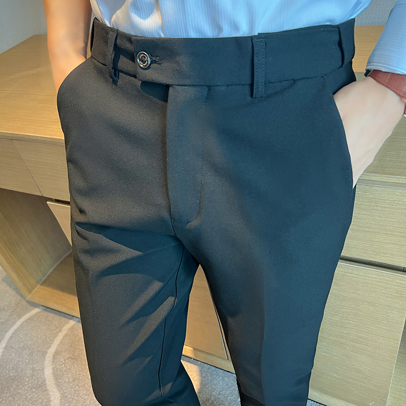 Pantalones de cintura elástica - Men'S Urban Formal Wear reseña y precio