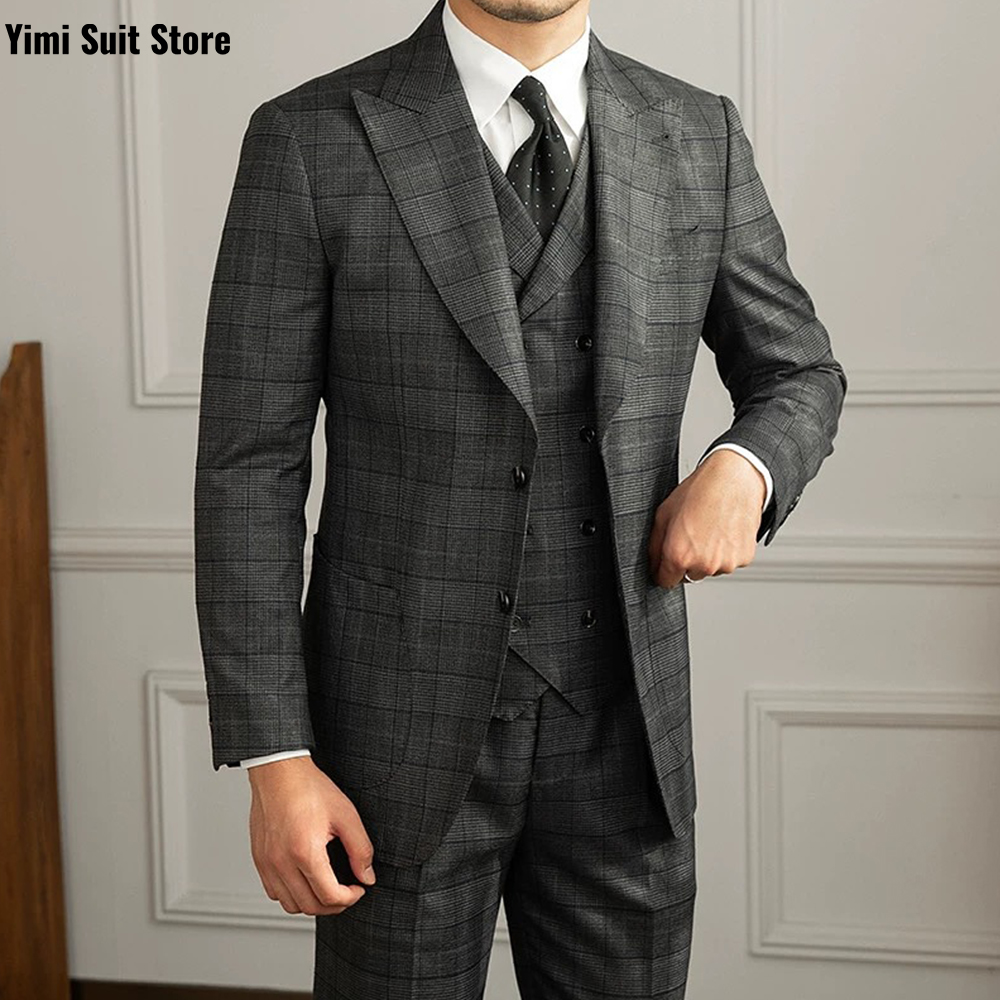 YiMinpwp-Conjunto de traje par - Men Formal Wear Modern reseña y precio