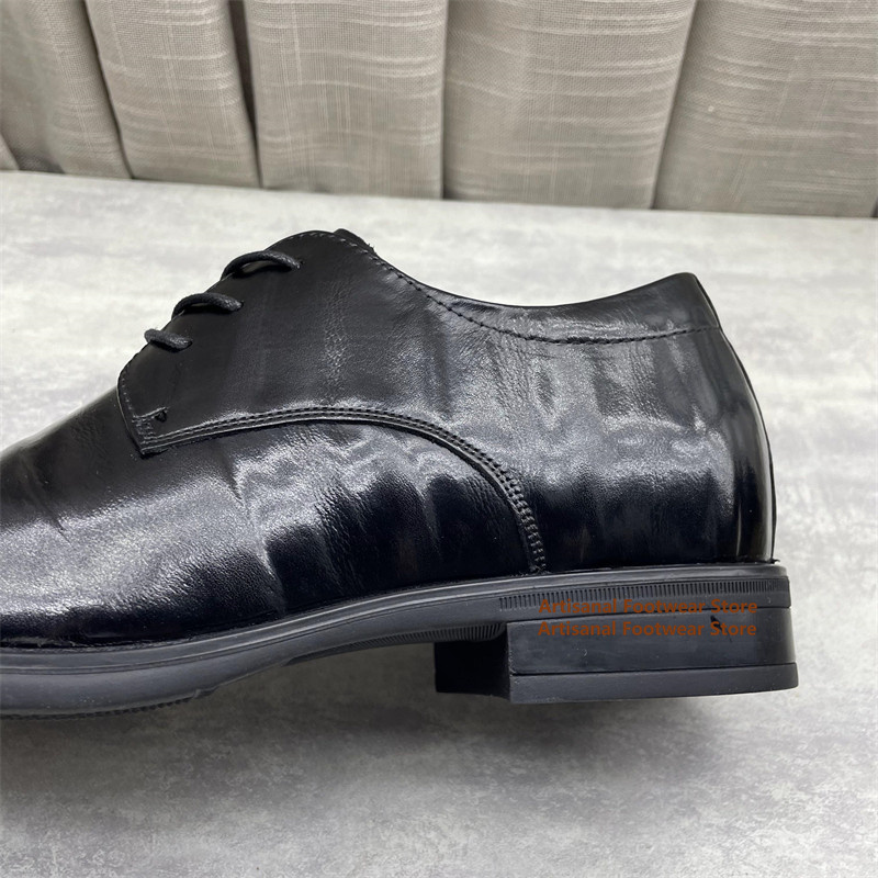 Zapatos Oxford de cuero negro  - Men'S Formal Office Wear Shoes reseña y precio