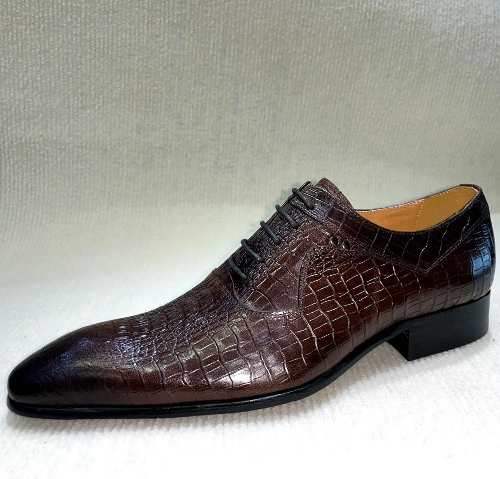Zapatos Oxford italianos de lu - Men'S Formal Office Wear Shoes reseña y precio