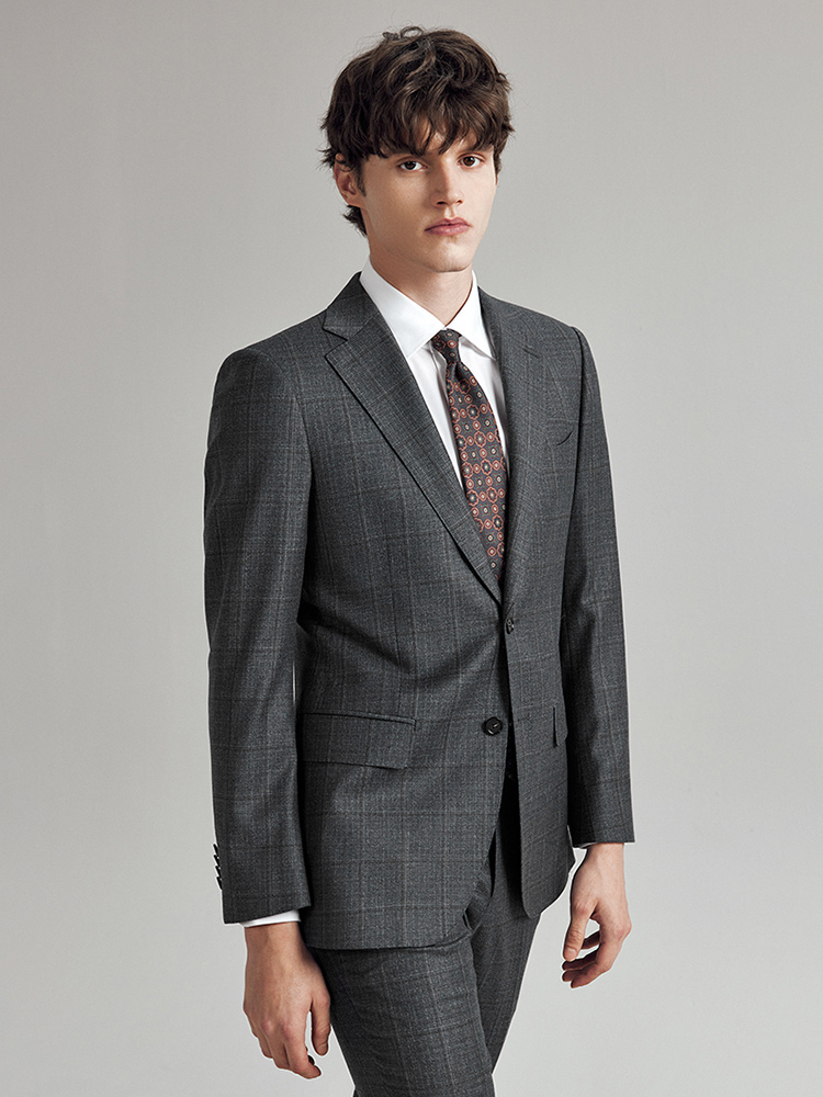 Trajes de lana 100% para hombr - Men Formal Wear Summer reseña y precio