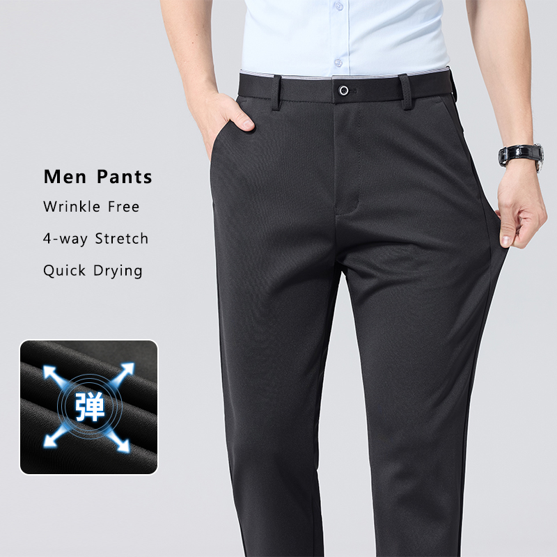 Pantalones de Golf Casuales de - Dress Pant Flat Front reseña y precio