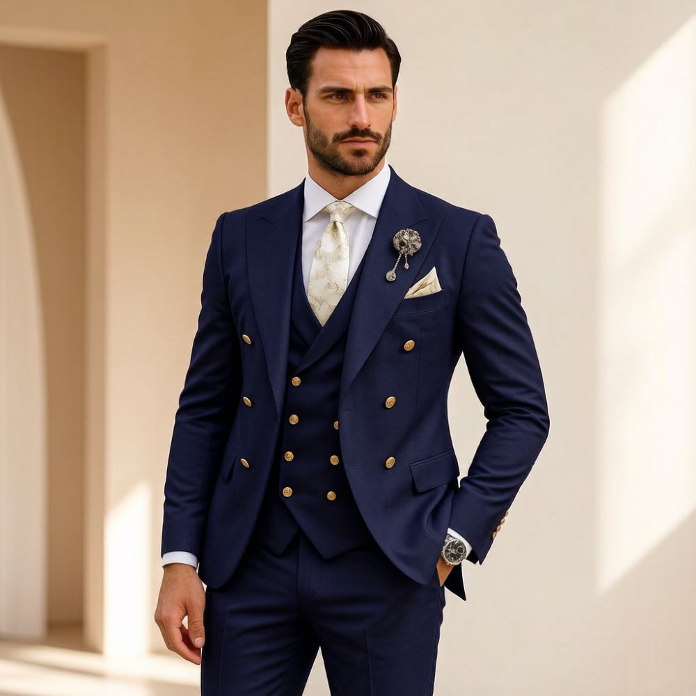 Traje de boda para hombre colo - Men Formal Wear Modern reseña y precio
