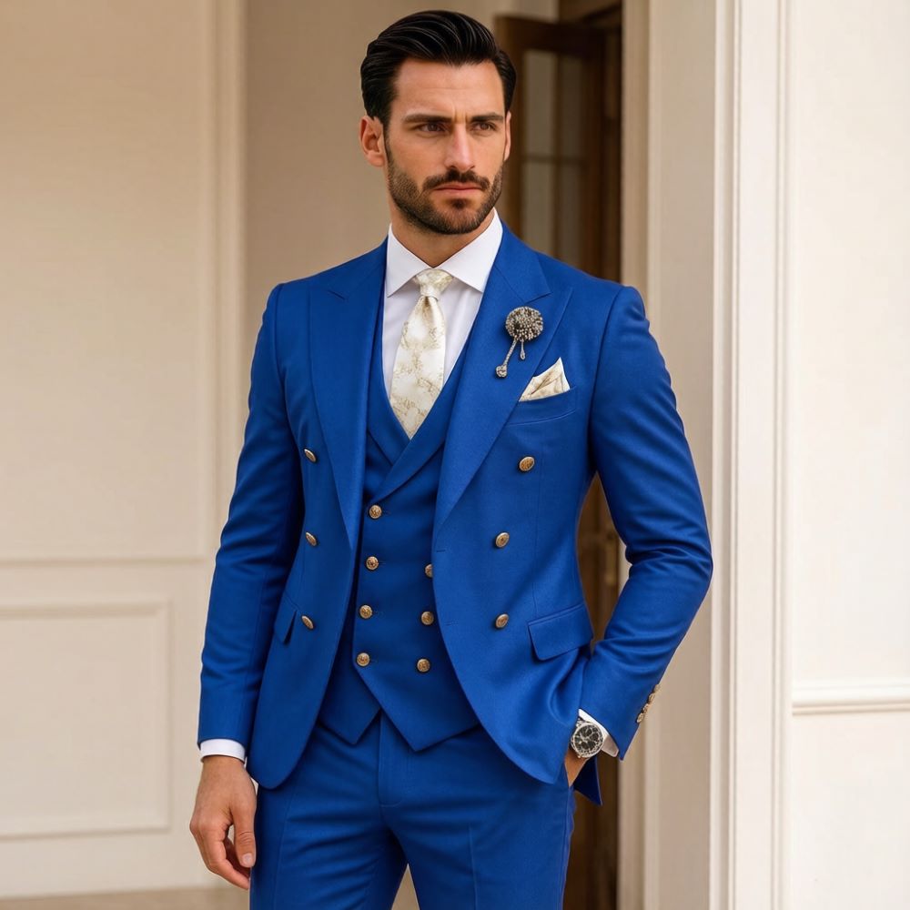 Traje de boda para hombre colo - Men Formal Wear Modern reseña y precio