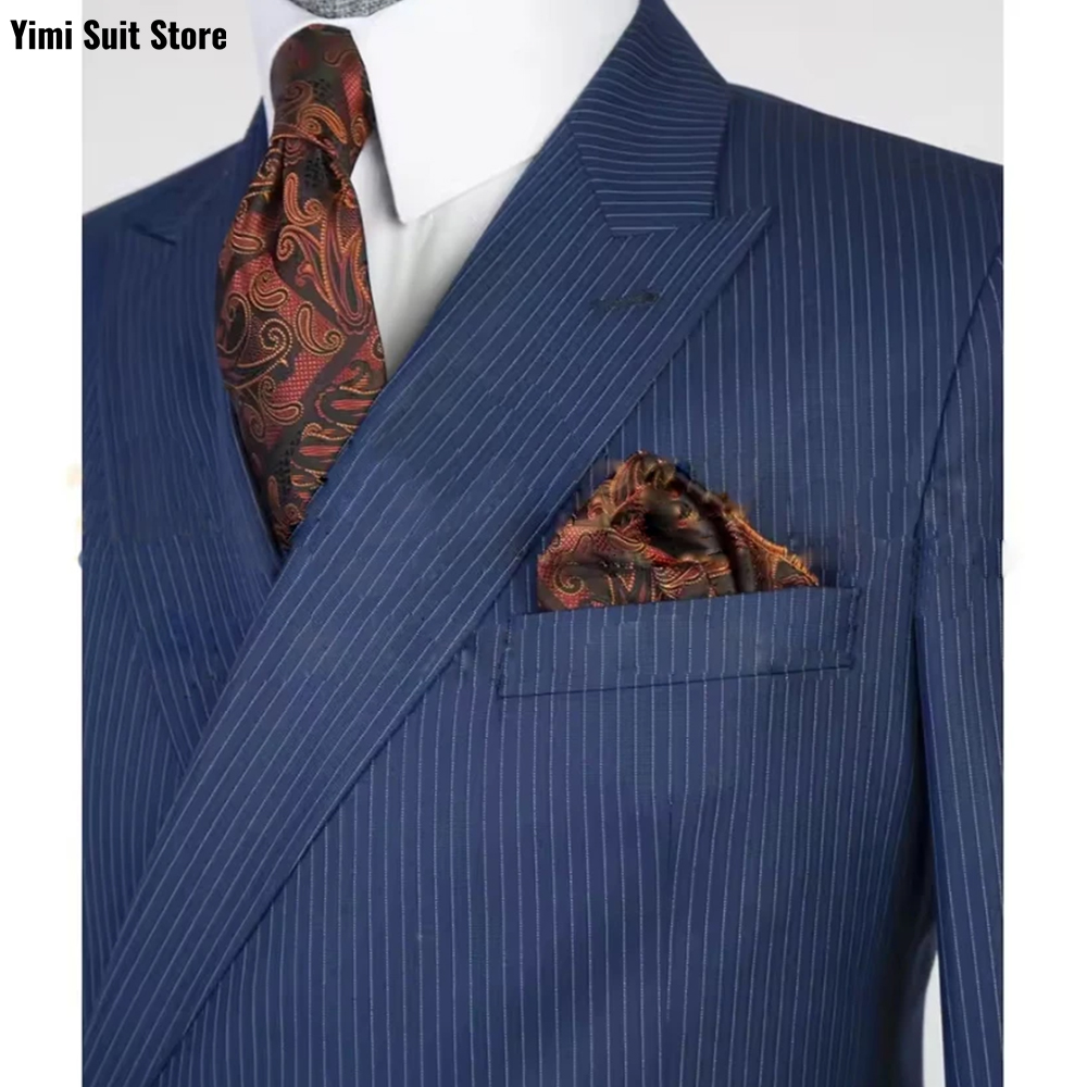 Trajes de hombre a rayas, 2 pi - Men Formal Wear Modern reseña y precio