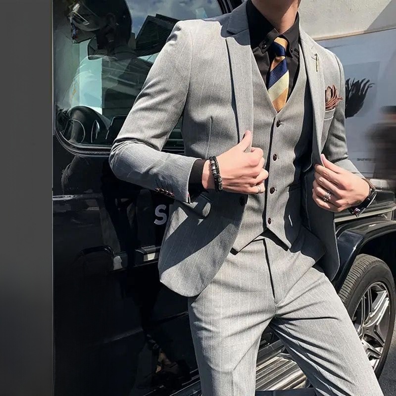 Traje de hombre urbano a rayas - Men'S Urban Formal Wear reseña y precio