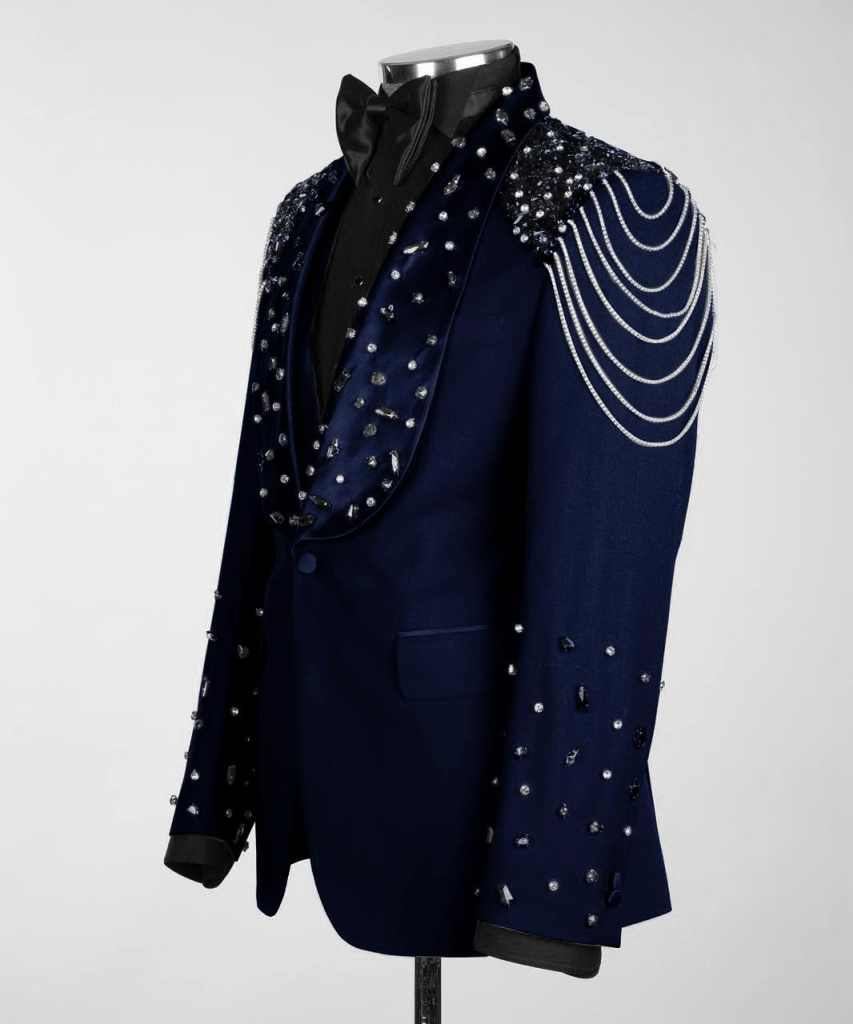 Trajes de boda a medida de luj - Men Formal Wear Modern reseña y precio