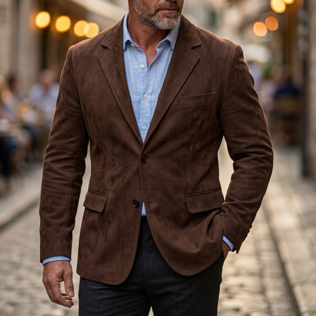 Chaqueta Blazer de Gamuza Vint - Men'S Vintage Formal Wear reseña y precio