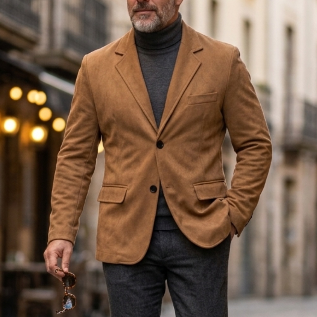Chaqueta Blazer de Gamuza Vint - Men'S Vintage Formal Wear reseña y precio
