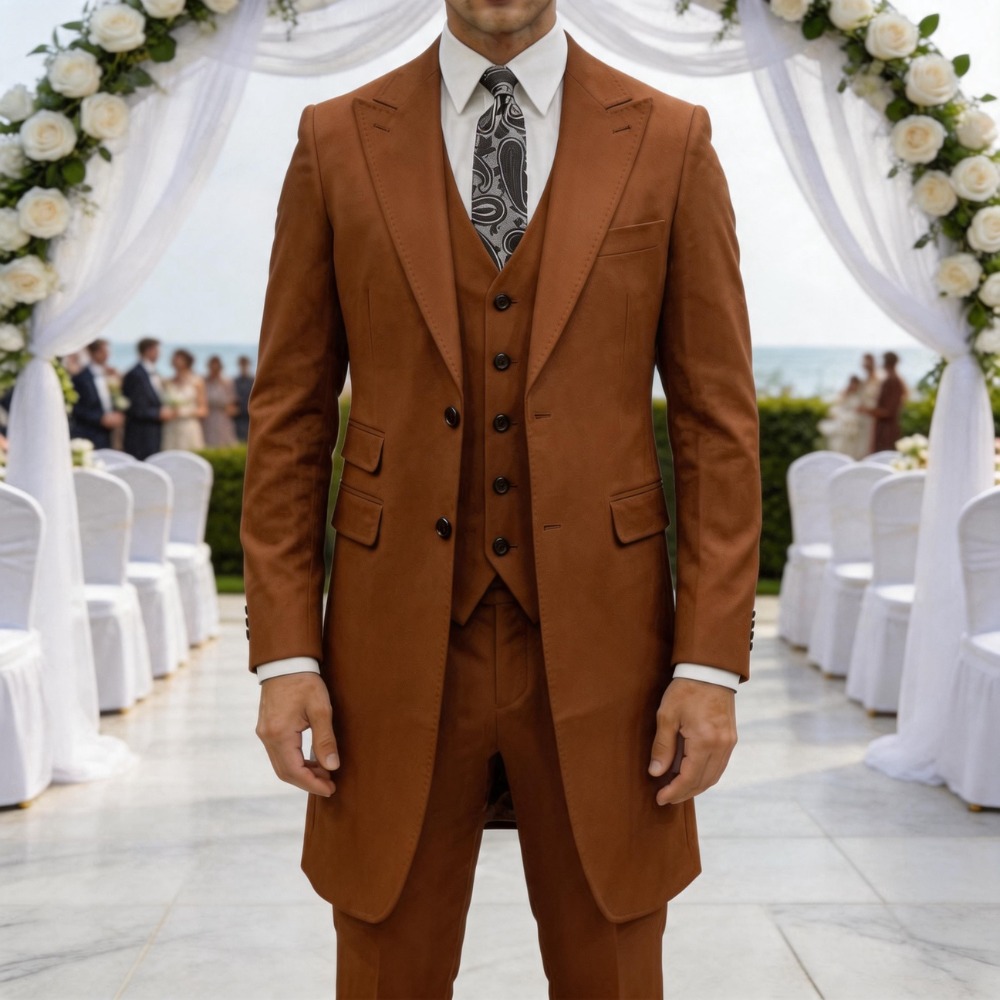 Traje formal de 3 piezas para  - Men Formal Wear Summer reseña y precio