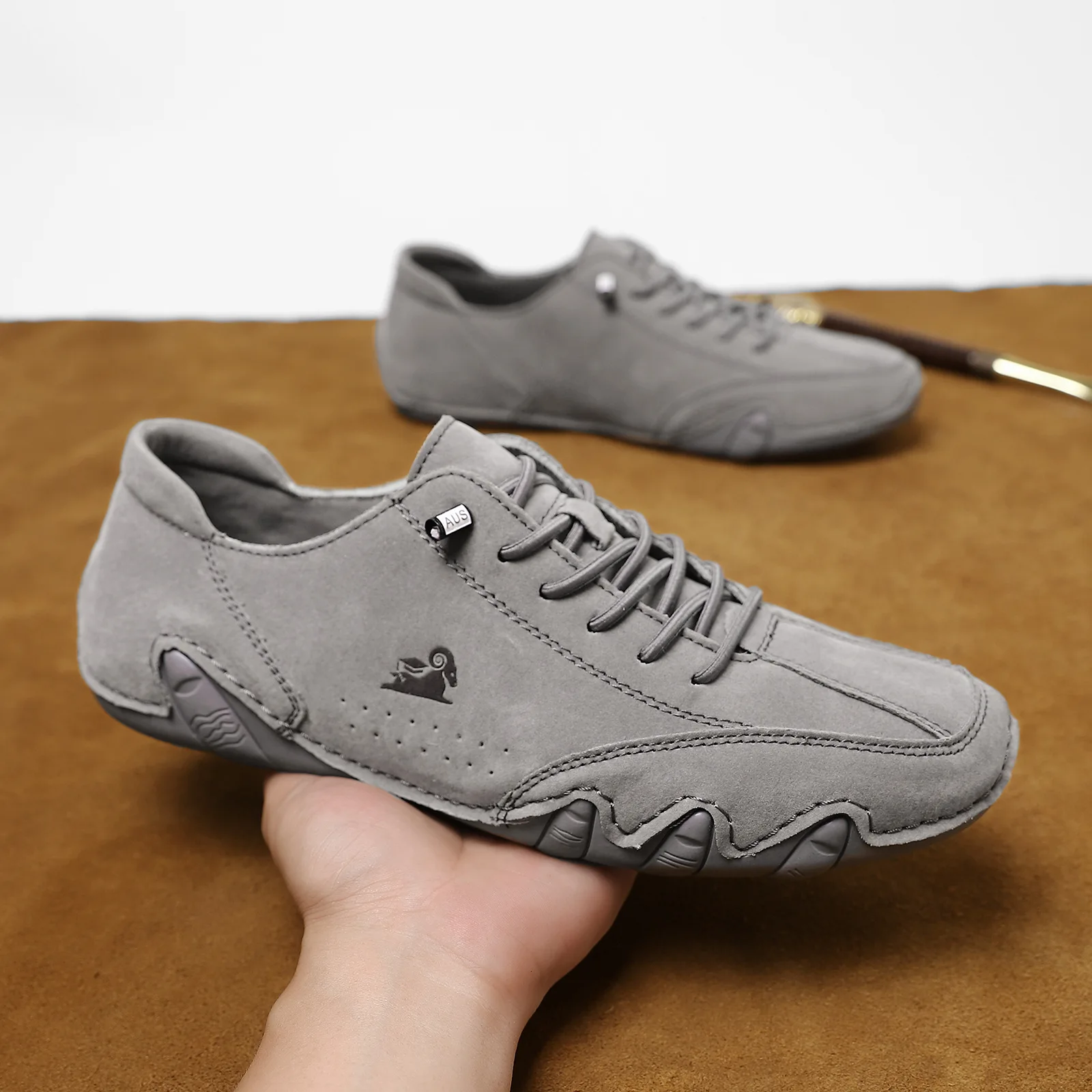 Mocasines italianos de cuero s - Men Formal Wear Brands reseña y precio