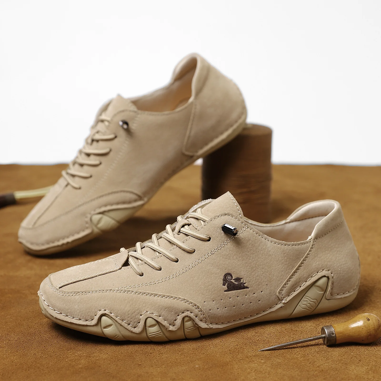 Mocasines italianos de cuero s - Men Formal Wear Brands reseña y precio