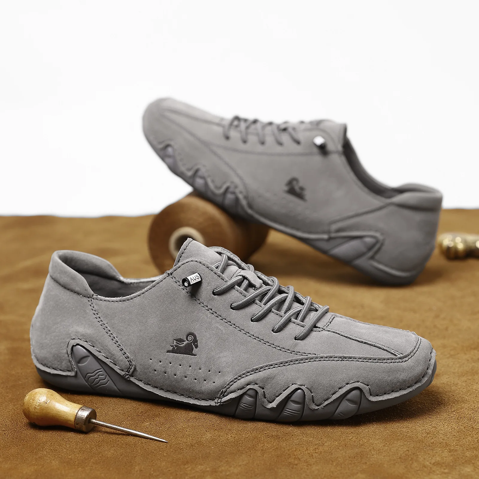 Mocasines italianos de cuero s - Men Formal Wear Brands reseña y precio