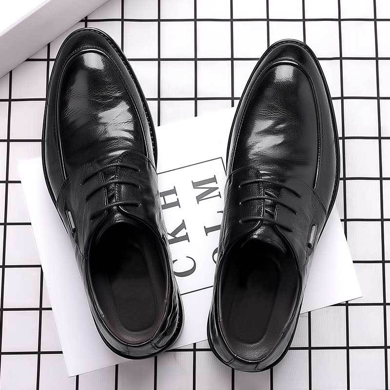 Zapatos de cuero para hombre p - Men'S Formal Office Wear Shoes reseña y precio