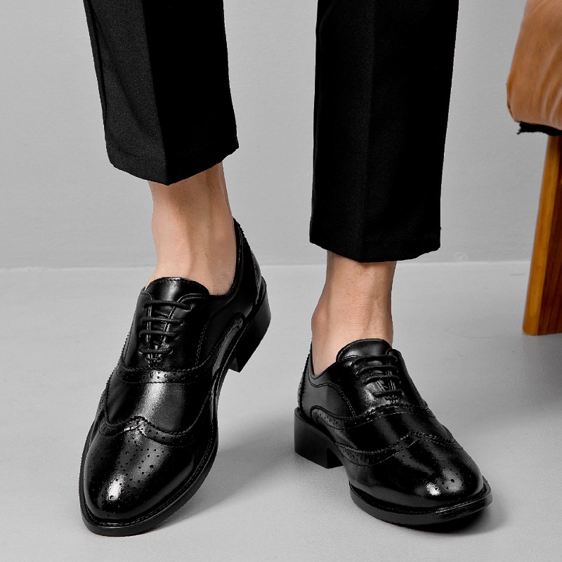 Zapatos Formales de Cuero, Est - Men'S Formal Office Wear Shoes reseña y precio