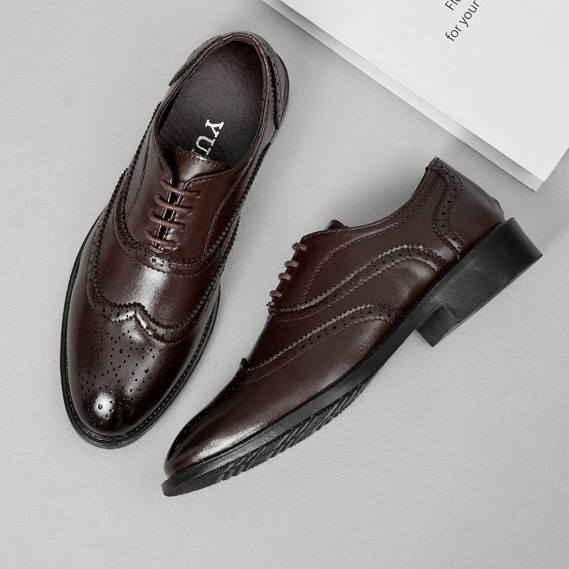 Zapatos Formales de Cuero, Est - Men'S Formal Office Wear Shoes reseña y precio