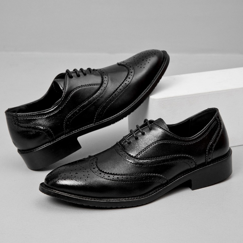 Zapatos Formales de Cuero, Est - Men'S Formal Office Wear Shoes reseña y precio