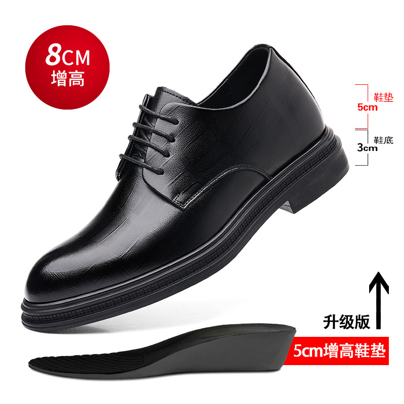 Zapatos de vestir Derby con co - Men Formal Wear All Black reseña y precio
