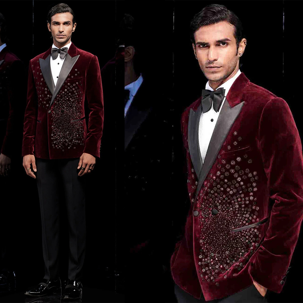 Nuevos trajes de boda de diseñ - Men Formal Wear Modern reseña y precio