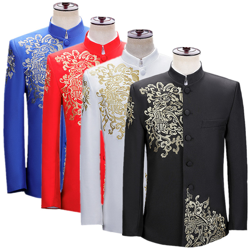 Nuevo Traje Bordado para Hombr - Men'S Vintage Formal Wear reseña y precio