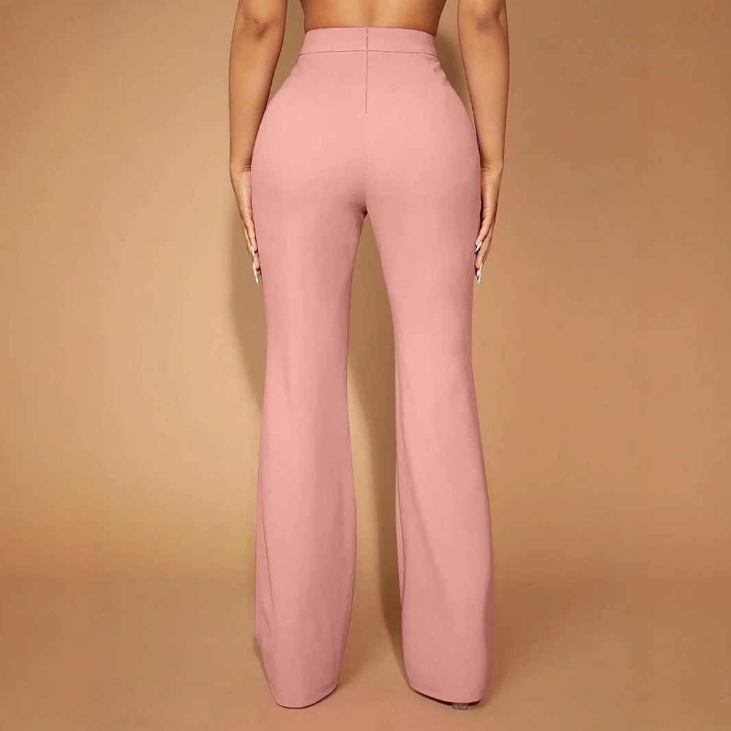 Pantalones de Verano para Muje - Dress Pant Flat Front reseña y precio
