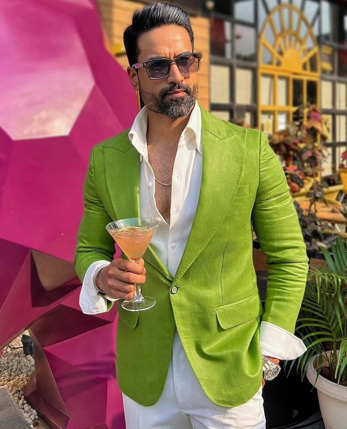 Elegantes trajes de boda verde - Men Formal Wear Modern reseña y precio