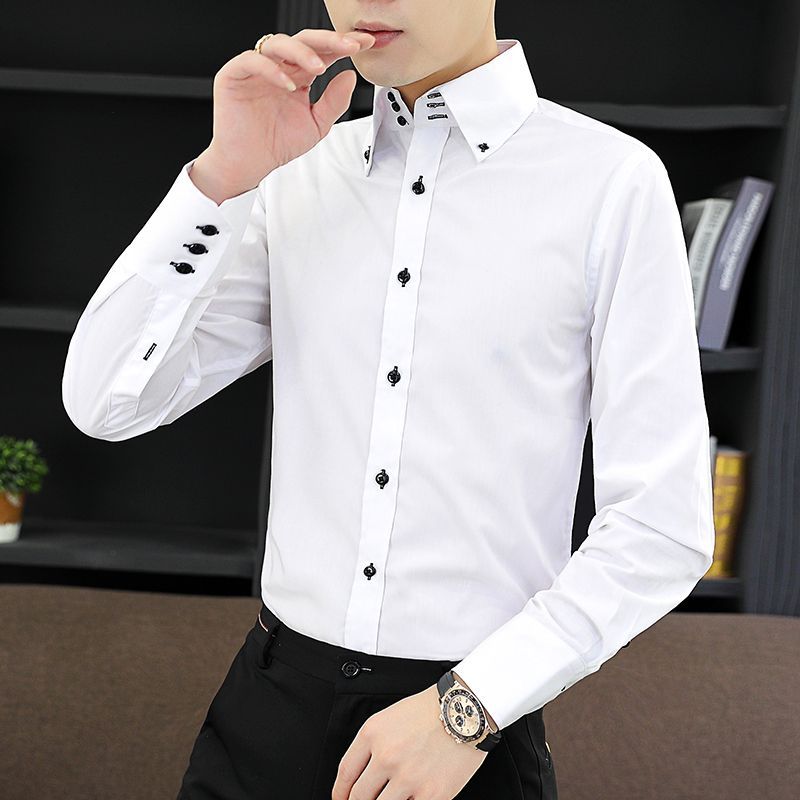 Camisa ejecutiva para hombre d - Men Formal Wear Summer reseña y precio