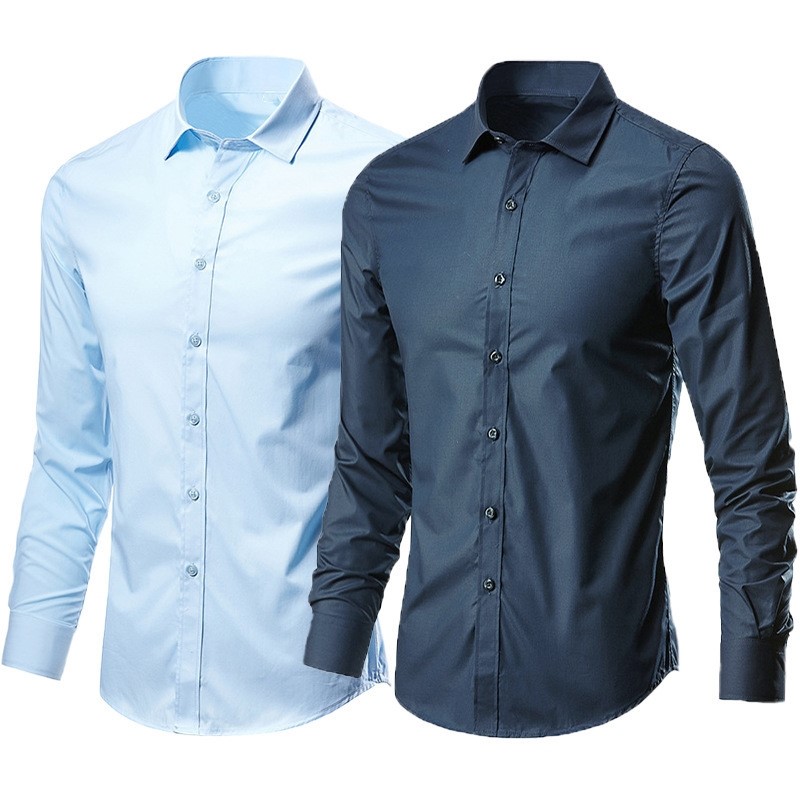 Camisa de Vestir Formal de Alg - Men Formal Wear All Black reseña y precio