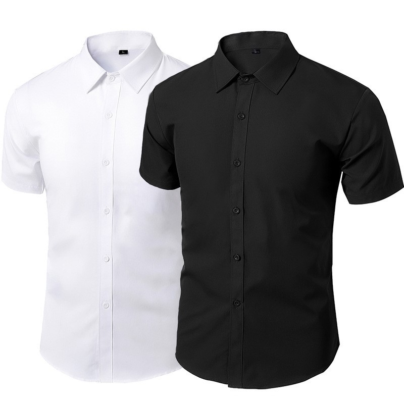 Camisa de Vestir Formal de Alg - Men Formal Wear All Black reseña y precio