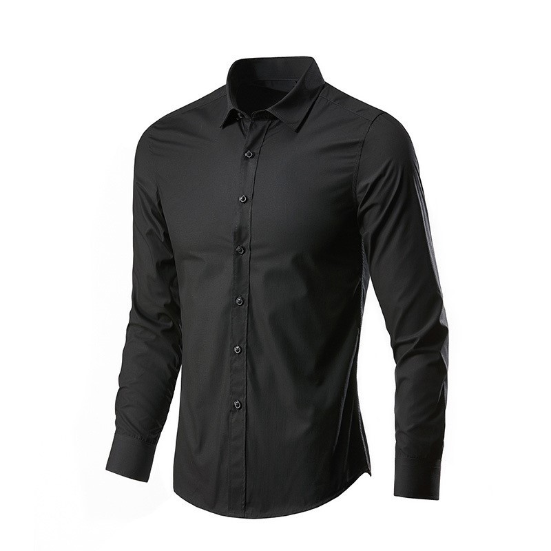 Camisa de Vestir Formal de Alg - Men Formal Wear All Black reseña y precio
