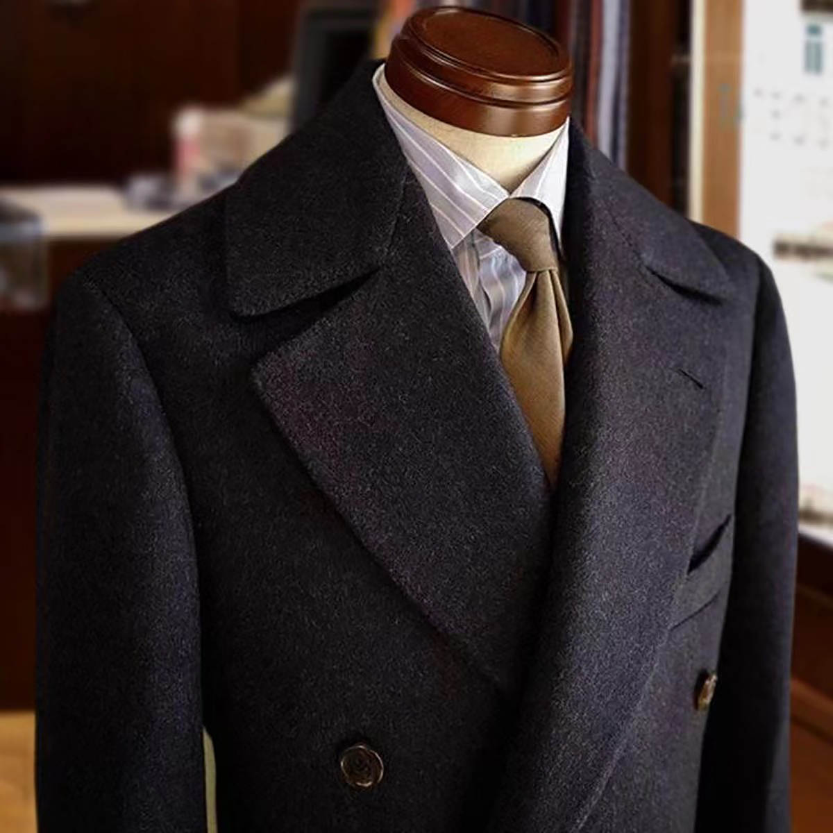 Abrigo de Lana Vintage Persona - Men'S Vintage Formal Wear reseña y precio