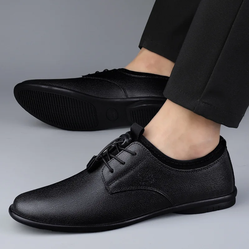XIHAHA zapatos de cuero para h - Men'S Formal Office Wear Shoes reseña y precio