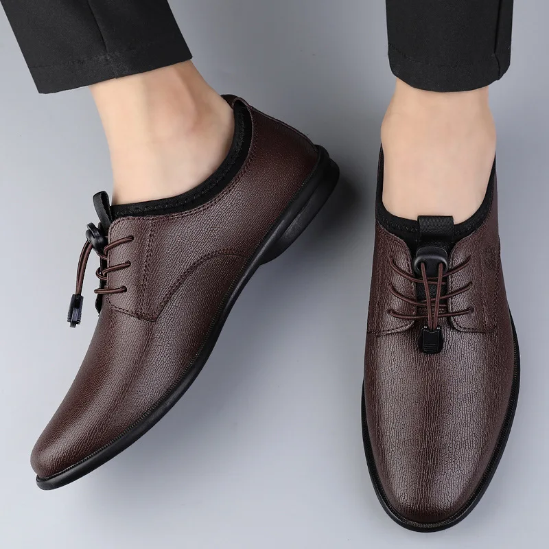 XIHAHA zapatos de cuero para h - Men'S Formal Office Wear Shoes reseña y precio