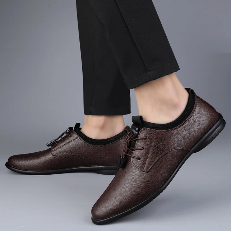 XIHAHA zapatos de cuero para h - Men'S Formal Office Wear Shoes reseña y precio