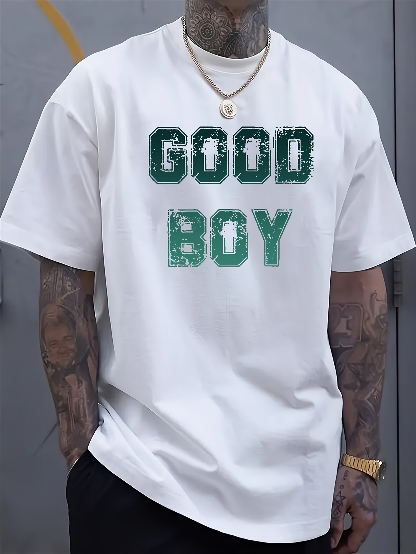 Camiseta Estampada para Hombre - Men'S Urban Formal Wear reseña y precio