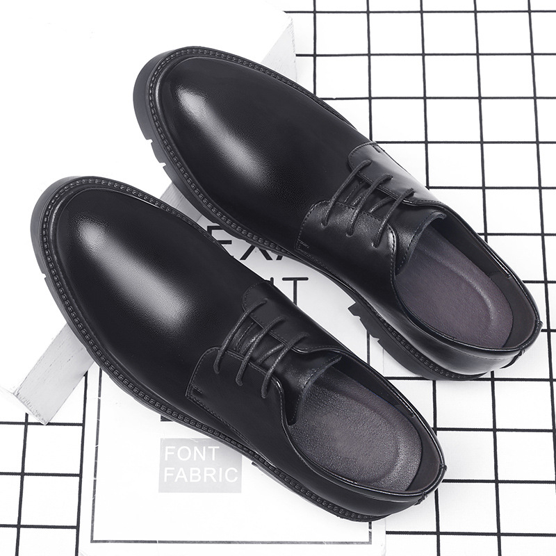 Zapatos de vestir de cuero neg - Men'S Formal Office Wear Shoes reseña y precio