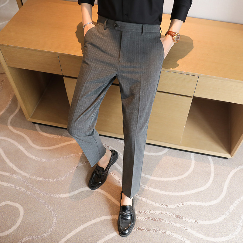 Pantalones a rayas de primera  - Men'S Urban Formal Wear reseña y precio