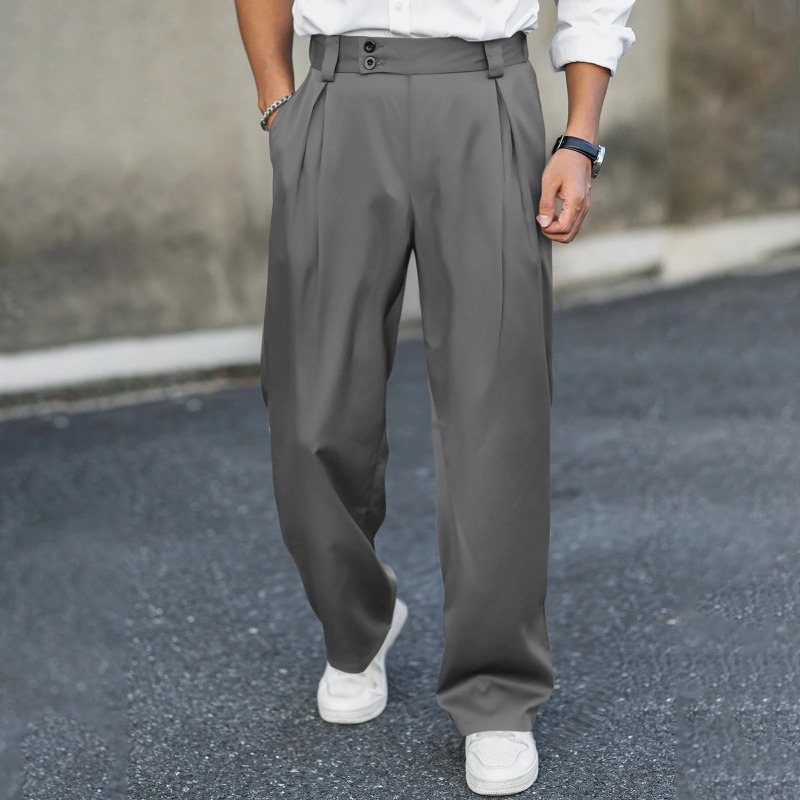 Pantalones de vestir de pierna - Dress Pant Flat Front reseña y precio