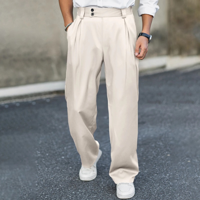 Pantalones de vestir de pierna - Dress Pant Flat Front reseña y precio