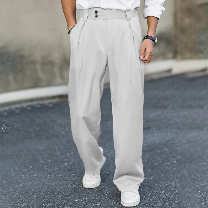 Pantalones de vestir de pierna - Dress Pant Flat Front reseña y precio
