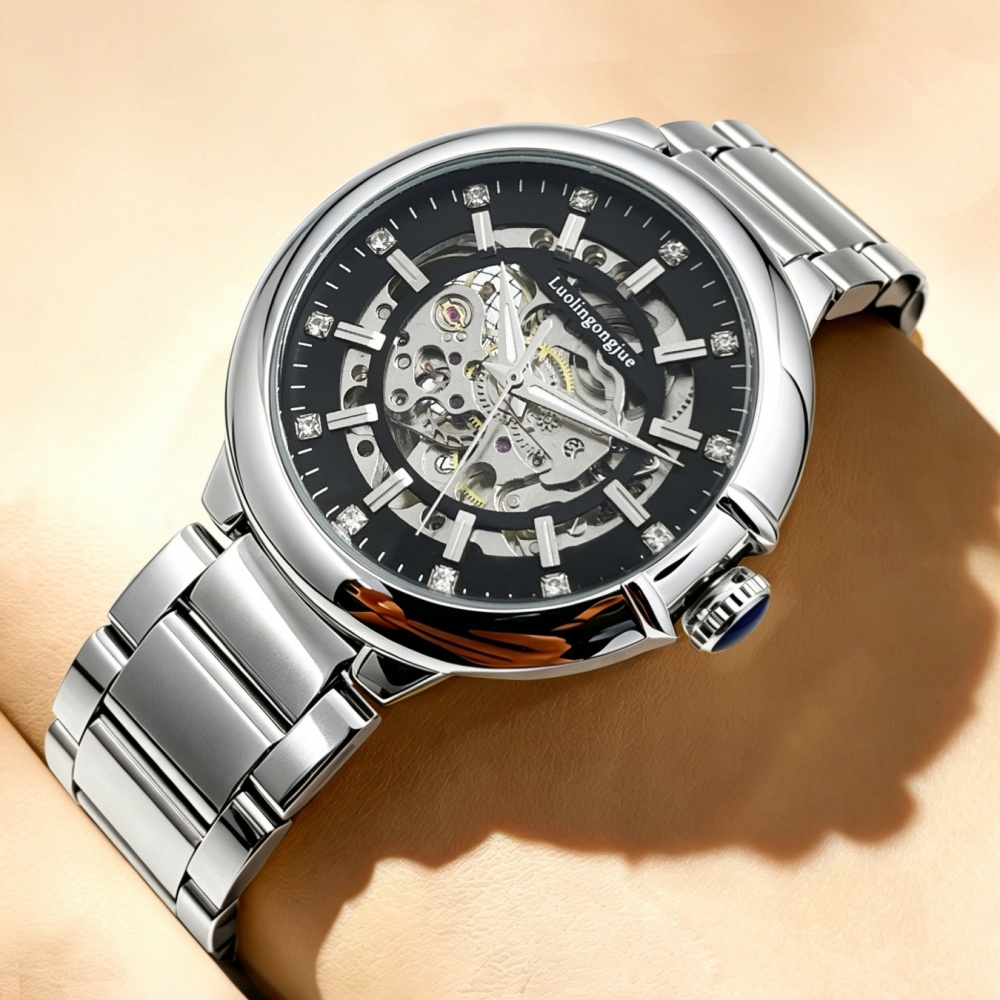 Reloj mecánico automático huec - Scale - Men Formals & Ethnic Wear reseña y precio